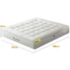 Mattress Medium Bed Euro Top 7 Zone Spring Gel Memory Foam