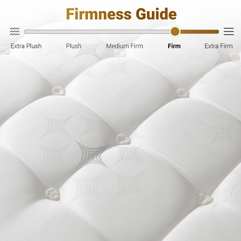 Mattress Firm Bed Tight Top 7 Zone Spring Latex Foam