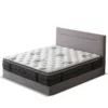 Mattress Plush Firm Bed Euro Top 7 Zone Spring Memory Foam