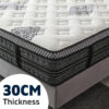 Mattress Medium Firm Bed Euro Top 7 Zone Pocket Spring Foam