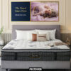 Mattress Medium Firm Bed Euro Top 7 Zone Pocket Spring Foam