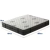 Mattress Extra Firm Bed Wool Tight Top 7 Zone Pocket Spring