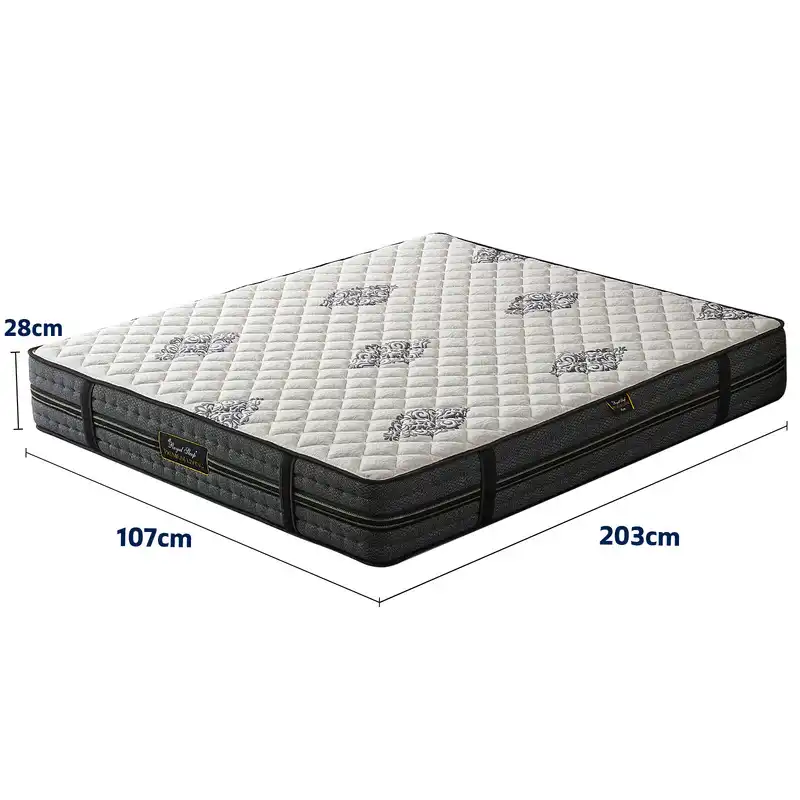 Mattress Extra Firm Bed Wool Tight Top 7 Zone Pocket Spring