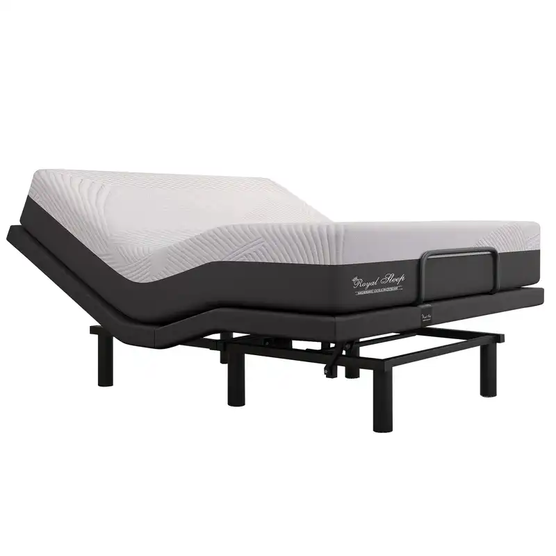 Valentina Long Single Adjustable Motorized Bed Frame Incline Remote