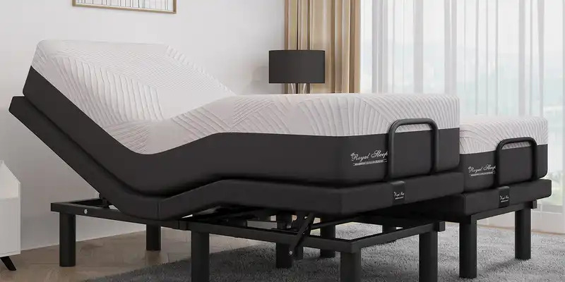 Valentina Split King Adjustable Motorized Bed Frame Base Incline